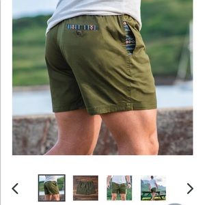 Wowie Sapien V1 shorts. 5.5 inseam. Medium Army green